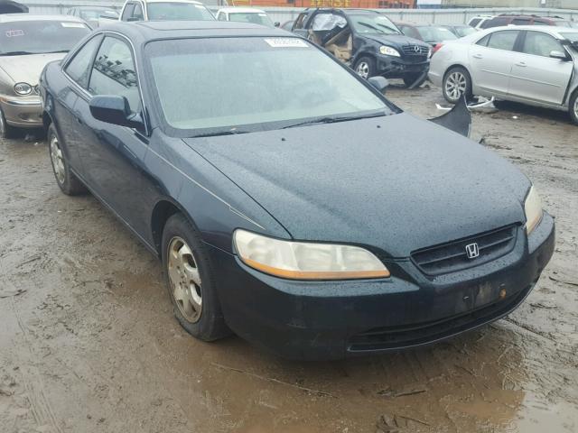 1HGCG3252YA008868 - 2000 HONDA ACCORD EX GREEN photo 1