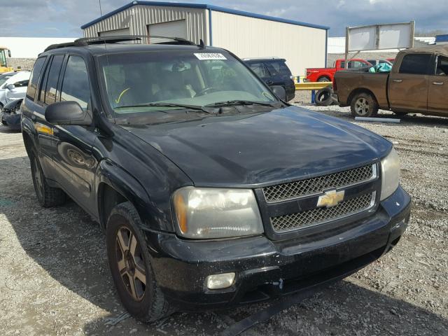 1GNDS13SX72150315 - 2007 CHEVROLET TRAILBLAZE BLACK photo 1