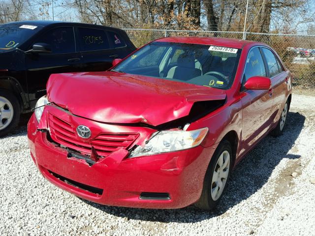 JTNBE46K873003310 - 2007 TOYOTA CAMRY NEW RED photo 2