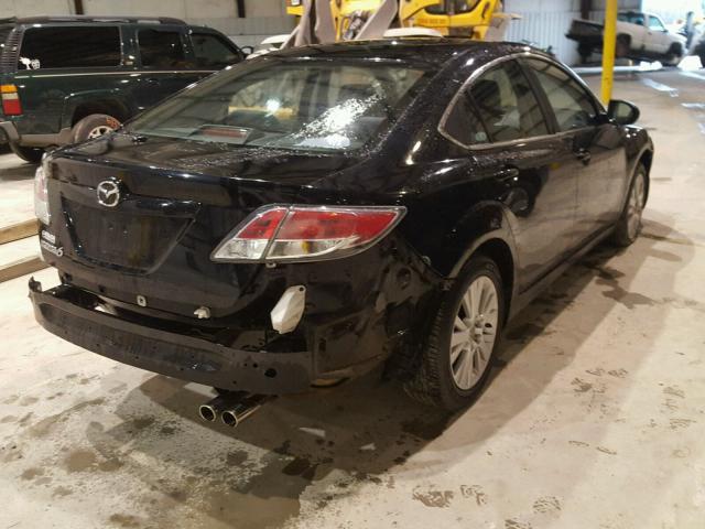 1YVHZ8CH7A5M52924 - 2010 MAZDA 6 I BLACK photo 4