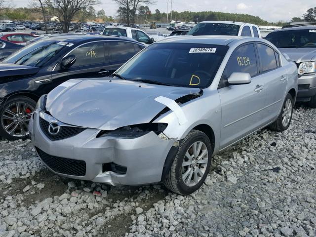 JM1BK12FX71699491 - 2007 MAZDA 3 I SILVER photo 2