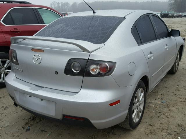 JM1BK12FX71699491 - 2007 MAZDA 3 I SILVER photo 4