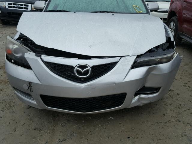 JM1BK12FX71699491 - 2007 MAZDA 3 I SILVER photo 9