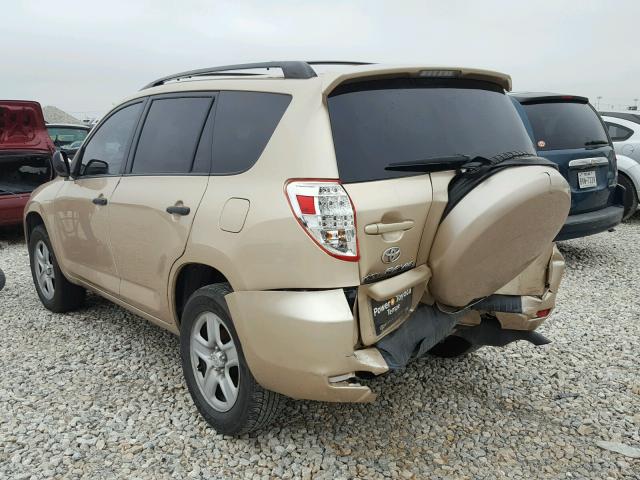 2T3ZF4DV0AW046976 - 2010 TOYOTA RAV4 GOLD photo 3