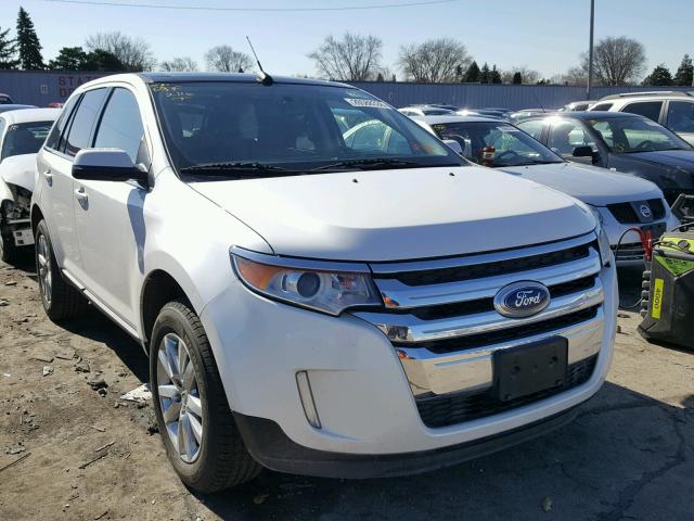 2FMDK4KC0CBA76312 - 2012 FORD EDGE LIMIT WHITE photo 1