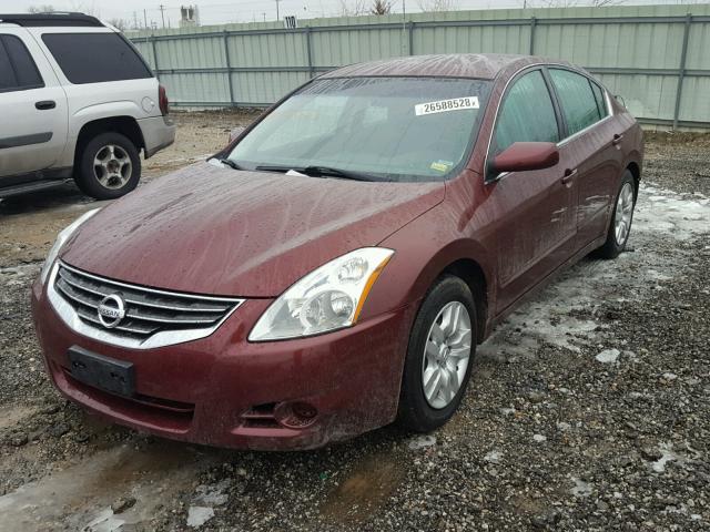 1N4AL2AP3BC157533 - 2011 NISSAN ALTIMA BAS BURGUNDY photo 2