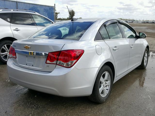 1G1PE5SB5G7174118 - 2016 CHEVROLET CRUZE LIMI SILVER photo 4