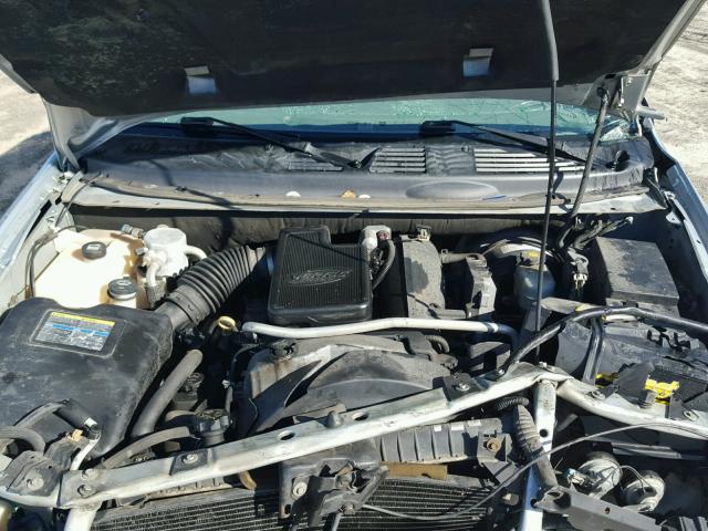 1GNDS13S772252350 - 2007 CHEVROLET TRAILBLAZE SILVER photo 7