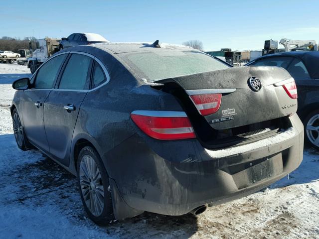 1G4PS5SK6E4204253 - 2014 BUICK VERANO BROWN photo 3