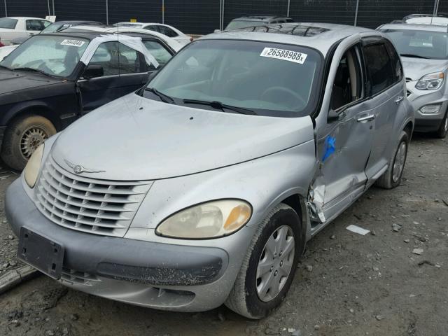 3C4FY4BBX1T666389 - 2001 CHRYSLER PT CRUISER GRAY photo 2