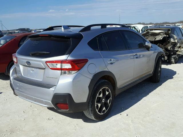 JF2GTADC8J8205005 - 2018 SUBARU CROSSTREK SILVER photo 4