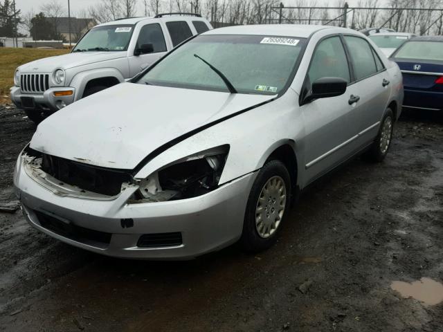 1HGCM56116A112146 - 2006 HONDA ACCORD VAL SILVER photo 2