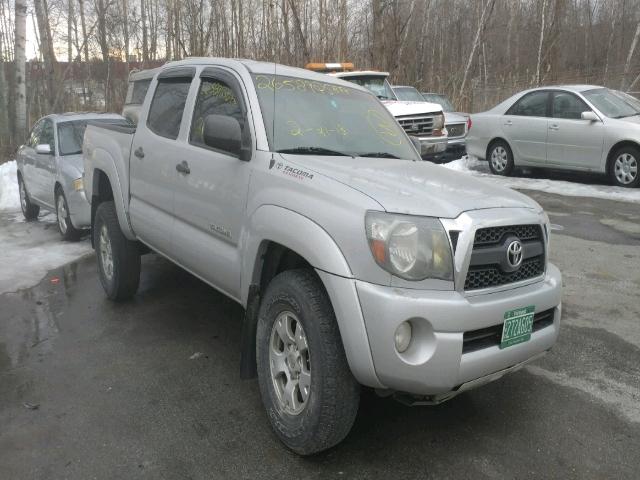 3TMLU4EN9BM060761 - 2011 TOYOTA TACOMA DOU SILVER photo 1