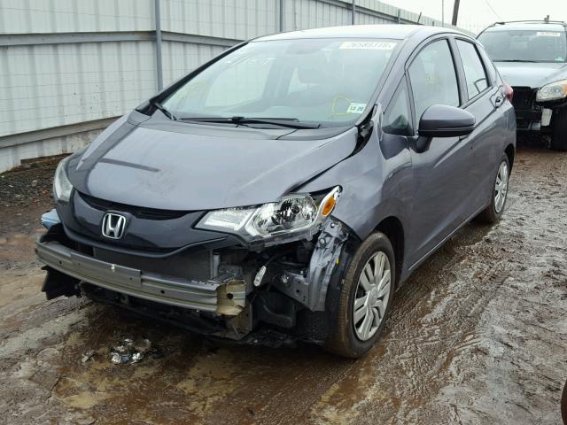 3HGGK5H53GM703056 - 2016 HONDA FIT LX GRAY photo 2