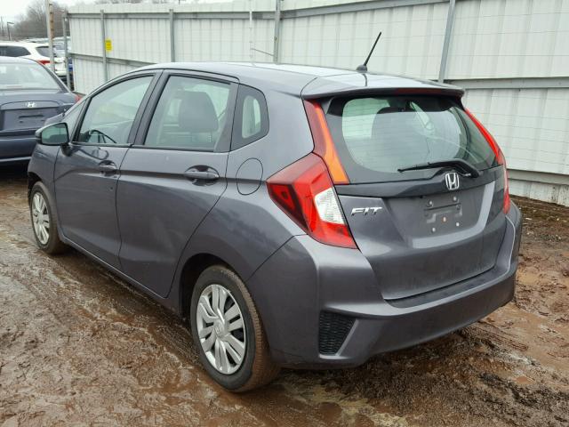 3HGGK5H53GM703056 - 2016 HONDA FIT LX Сірий фото 3