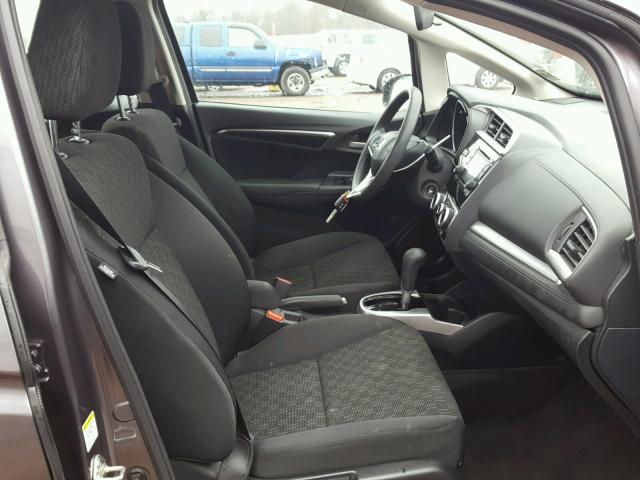 3HGGK5H53GM703056 - 2016 HONDA FIT LX Сірий фото 5