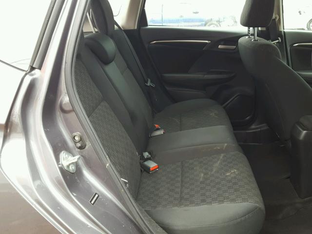 3HGGK5H53GM703056 - 2016 HONDA FIT LX Сірий фото 6