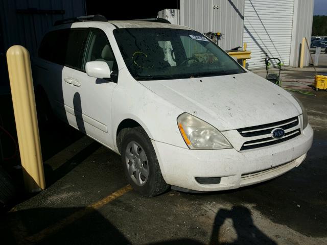 KNDMB233176166242 - 2007 KIA SEDONA EX WHITE photo 1