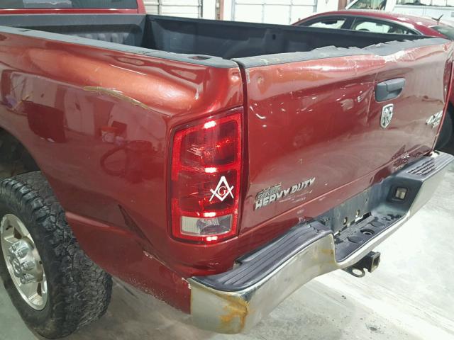 1D7KS28C06J163642 - 2006 DODGE RAM 2500 S Qırmızı foto 10