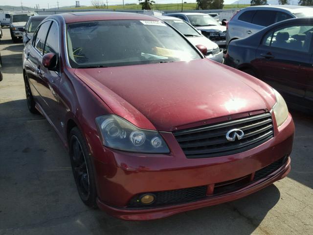 JNKBY01E97M401740 - 2007 INFINITI M45 BASE RED photo 1