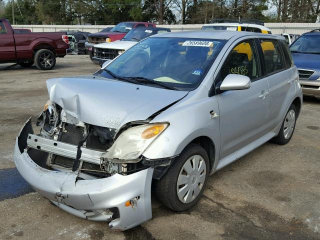 JTKKT624160137663 - 2006 TOYOTA SCION XA SILVER photo 2