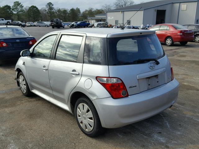 JTKKT624160137663 - 2006 TOYOTA SCION XA SILVER photo 3