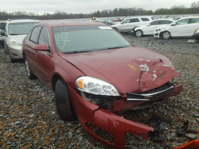 2G1WC58R379208156 - 2007 CHEVROLET IMPALA LT BURGUNDY photo 1