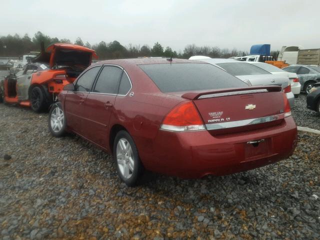 2G1WC58R379208156 - 2007 CHEVROLET IMPALA LT BURGUNDY photo 3