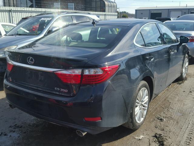 JTHBK1GG6D2040104 - 2013 LEXUS ES 350 BLACK photo 4