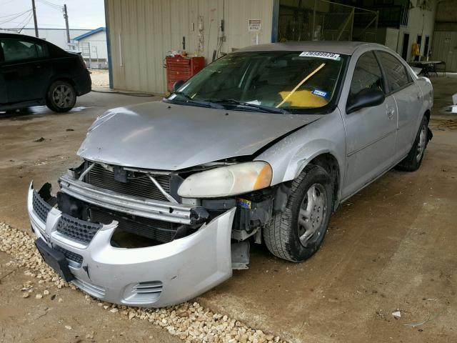 1B3EL46X35N593406 - 2005 DODGE STRATUS SILVER photo 2