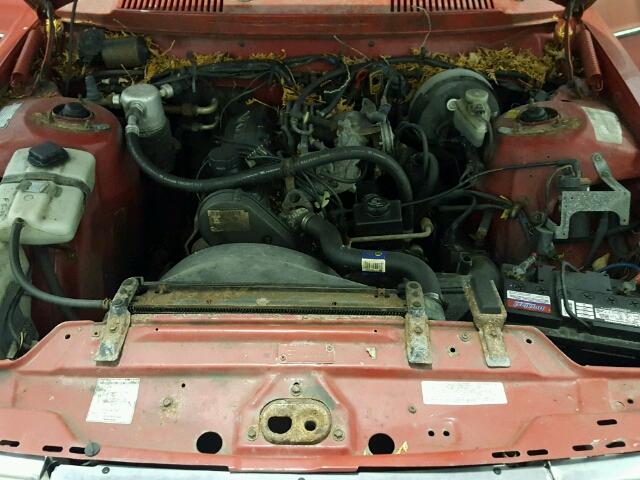 YV1AA8846M1452987 - 1991 VOLVO 240 RED photo 7