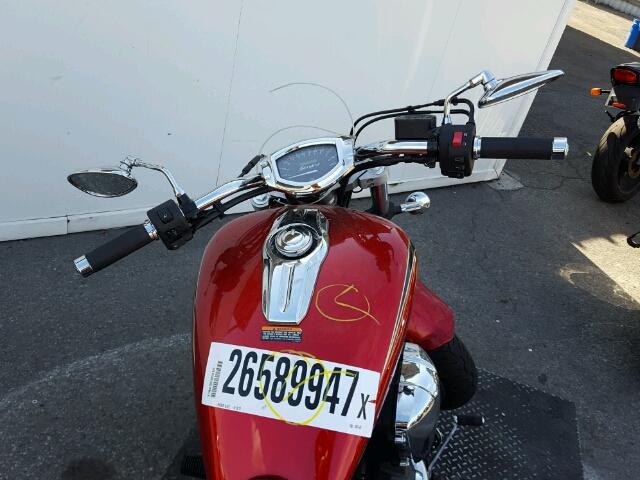 JYAVP33YXFA001143 - 2015 YAMAHA XVS1300 CU RED photo 5