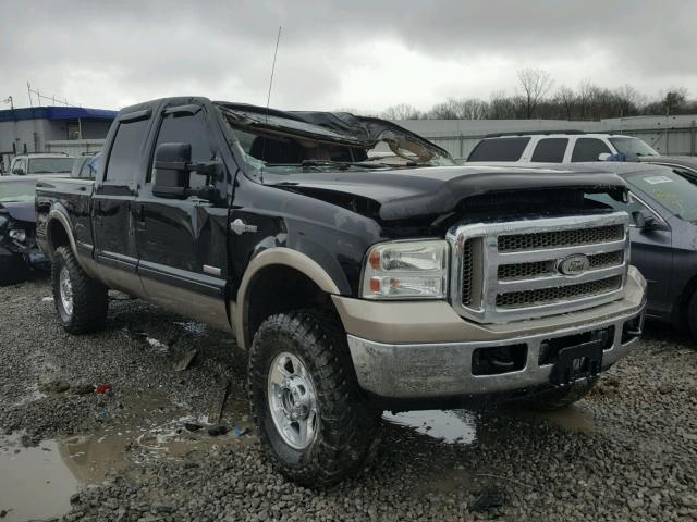 1FTSW21P76EC00089 - 2006 FORD F250 SUPER BLACK photo 1