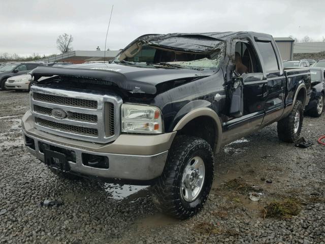 1FTSW21P76EC00089 - 2006 FORD F250 SUPER BLACK photo 2