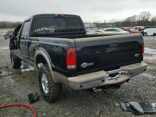 1FTSW21P76EC00089 - 2006 FORD F250 SUPER BLACK photo 3