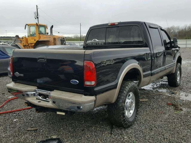 1FTSW21P76EC00089 - 2006 FORD F250 SUPER BLACK photo 4