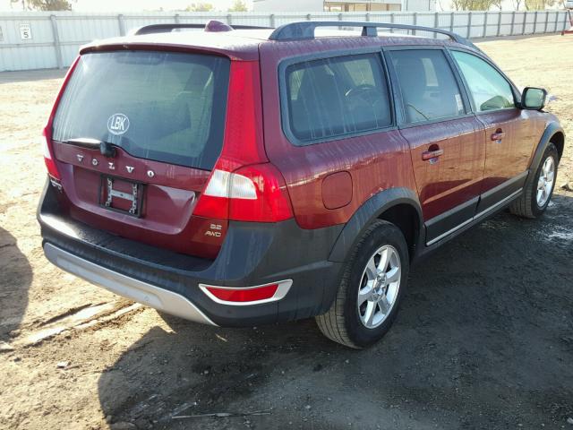 YV4BZ982991054281 - 2009 VOLVO XC70 3.2 BURGUNDY photo 4