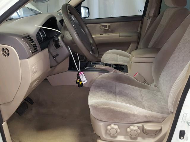 KNDJD735885761656 - 2008 KIA SORENTO EX WHITE photo 5