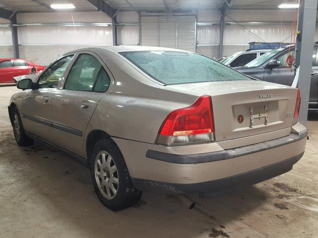 YV1RS61R422156559 - 2002 VOLVO S60 GOLD photo 3