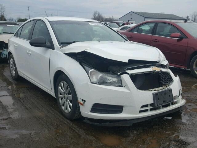 1G1PC5SH8B7199064 - 2011 CHEVROLET CRUZE LS WHITE photo 1