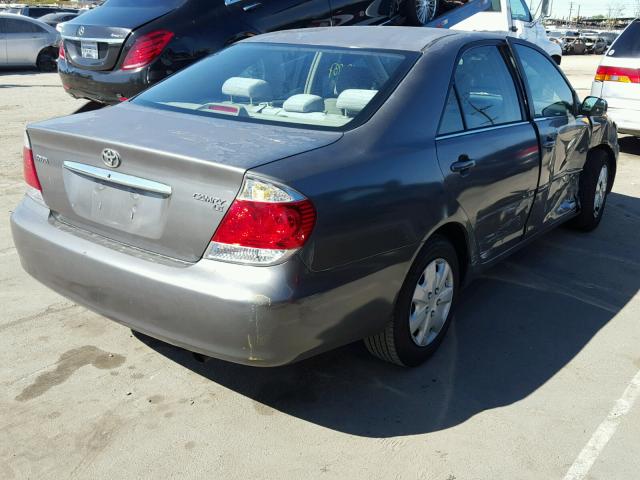 4T1BE32KX6U687303 - 2006 TOYOTA CAMRY LE GRAY photo 4