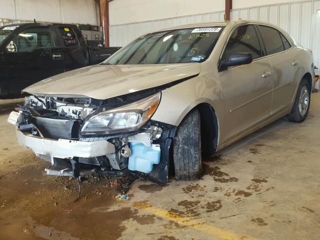 1G11B5SA2GF130525 - 2016 CHEVROLET MALIBU LIM BEIGE photo 2