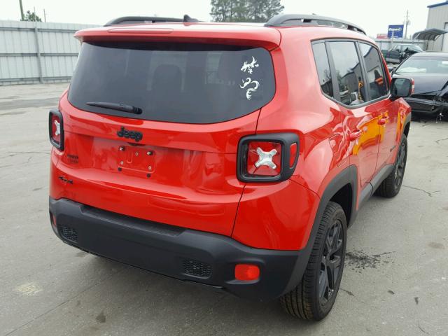 ZACCJBBB9HPG00526 - 2017 JEEP RENEGADE L RED photo 4