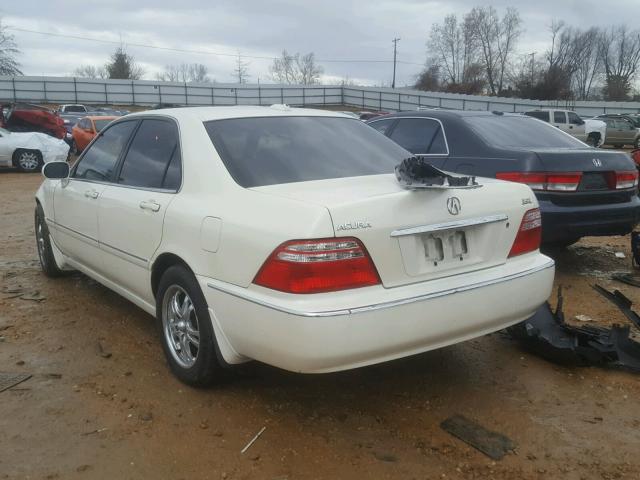 JH4KA96624C006438 - 2004 ACURA 3.5RL WHITE photo 3