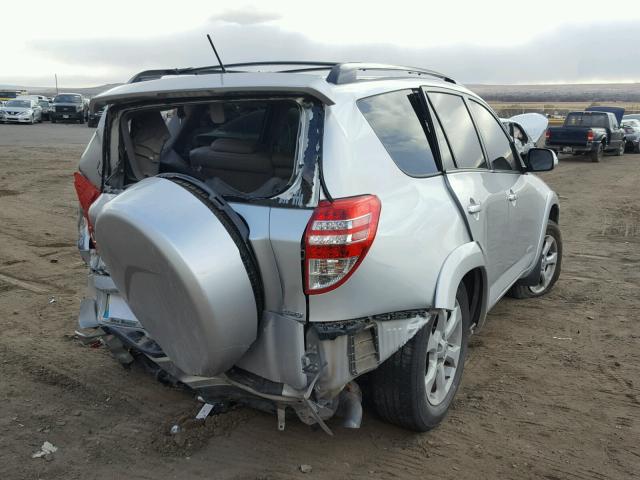 JTMBK31V09D005123 - 2009 TOYOTA RAV4 LIMIT SILVER photo 4