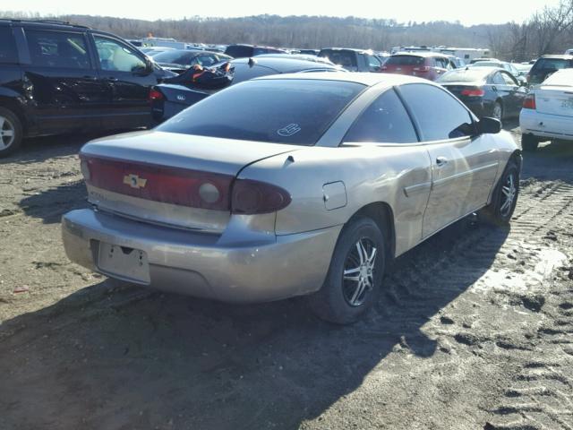 1G1JC12F247130497 - 2004 CHEVROLET CAVALIER GOLD photo 4