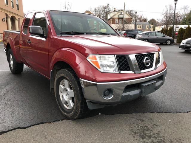 1N6AD06W17C436608 - 2007 NISSAN FRONTIER K RED photo 1