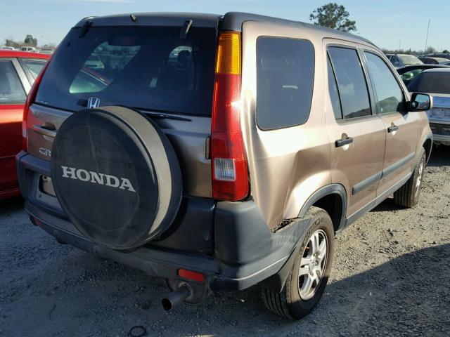 JHLRD78843C040165 - 2003 HONDA CR-V EX GOLD photo 4