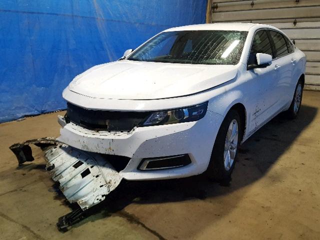 2G1105SA5H9167620 - 2017 CHEVROLET IMPALA LT WHITE photo 2