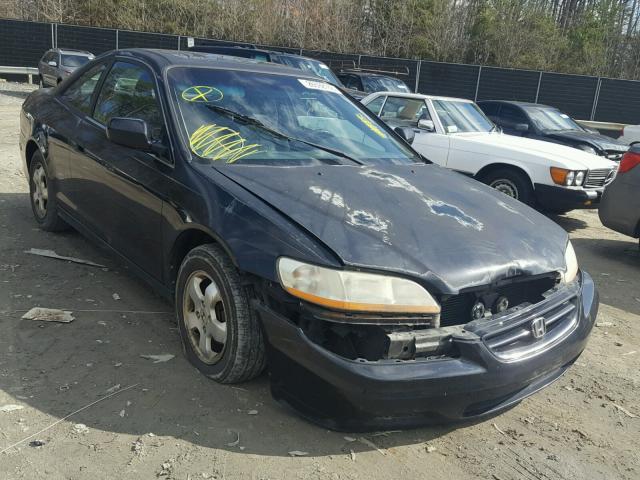 1HGCG31741A025289 - 2001 HONDA ACCORD EX BLACK photo 1